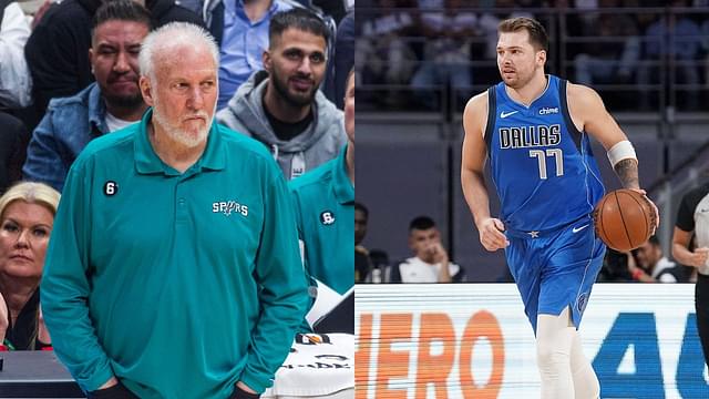 "It Was Average": Gregg Popovich Jokes About Luka Doncic's 33-Point Performance After First Home Loss of the Season