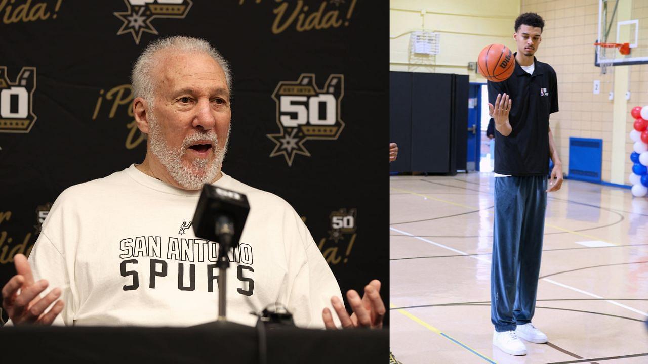 96 Days Since Gregg Popovich ‘Pleasantly Surprised’ Victor Wembanyama, Spurs Head Coach Gladdens ‘Prized Rookie’