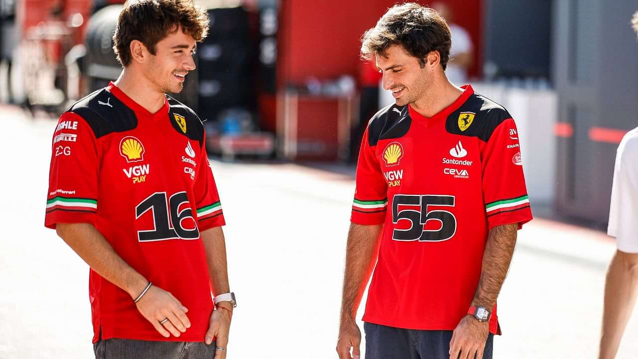 Scuderia Ferrari 2023 Team Charles Leclerc Football Shirt