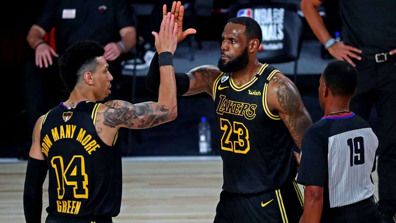 Lakers' Danny Green believes that NBA players can make a stronger social  statement by playing