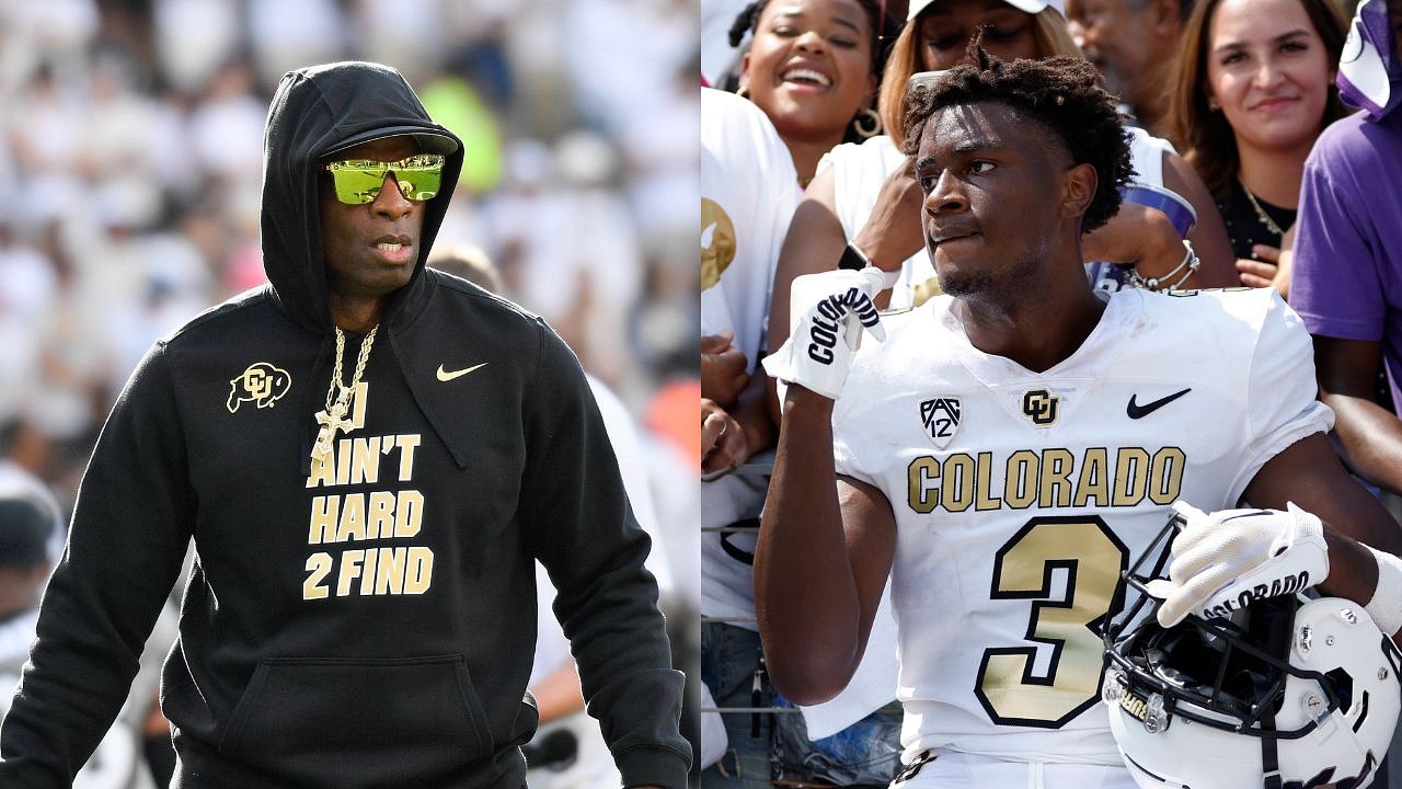 Deion Sanders and Son Shilo Share Warm Embrace Before Colorado Debut