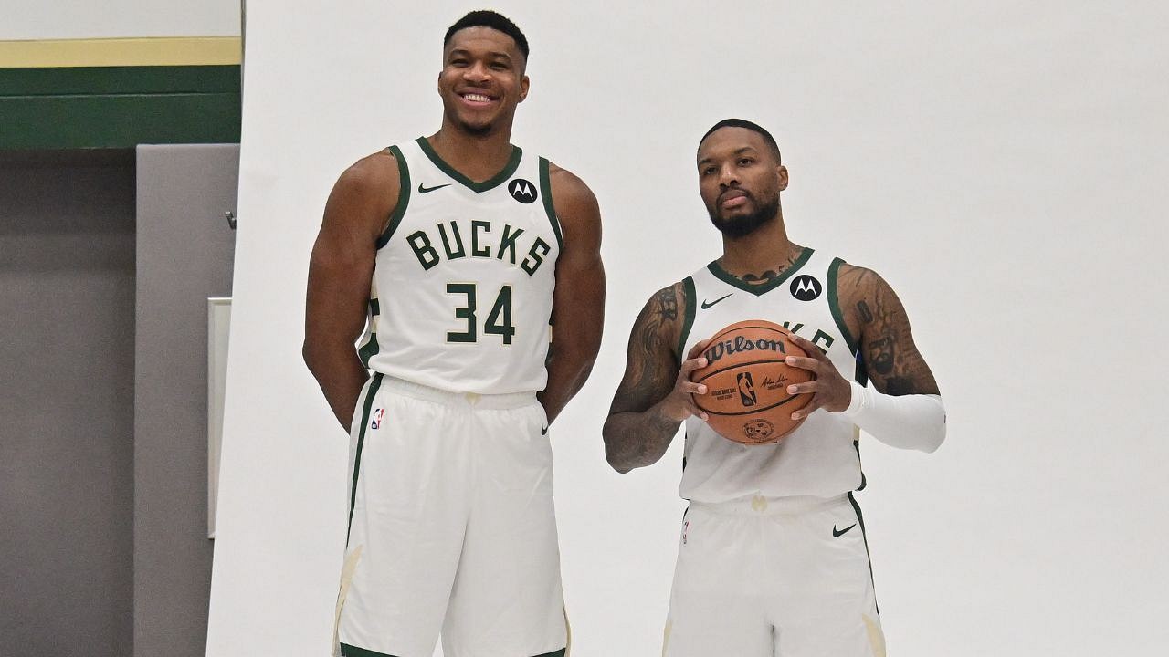 Damian Lillard's Giannis Antetokounmpo claim as he dons Milwaukee