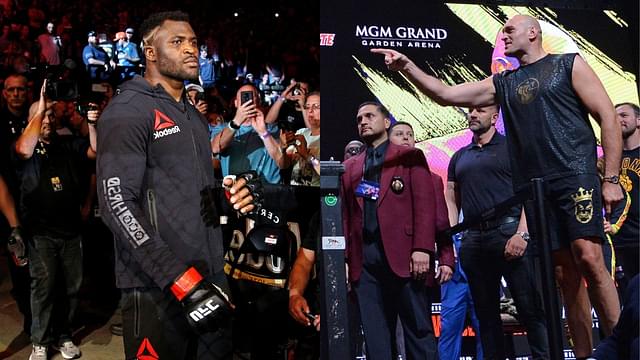 Set To Be $200,000,000 Richer, Tyson Fury Accused of ‘Disrespecting’ Francis Ngannou by UFC Legend
