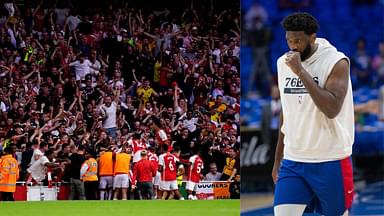 "MASSIVE WIN": Having Started Following Arsenal Based on a French Connection, Joel Embiid Celebrates Arsenal's Thrilling Win