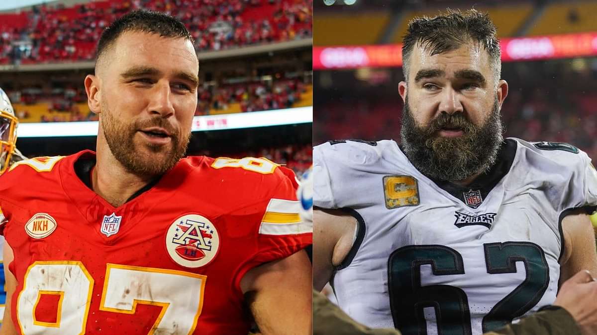 Jason and Travis Kelce Argue Whether Christmas Decorations Should Be Up ...