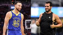 Derek Carr Can’t Stop Praising Stephen Curry for Gifting Signed Shoes to His Adorable Kids; “This Dad Says Thank You”