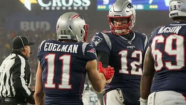 Julian Edelman and Tom Brady