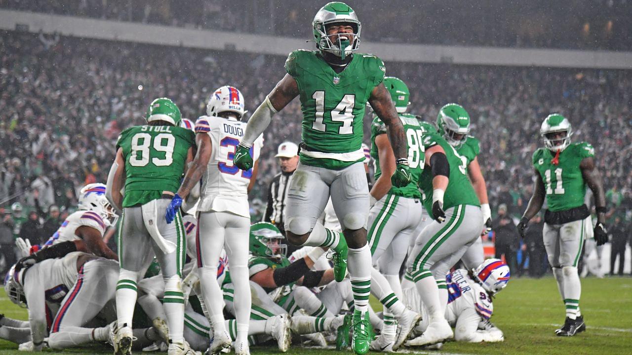 Buffalo Bills Player Shoves Loud Eagles Fan After OT Drive Takes Away Their Chance to Win