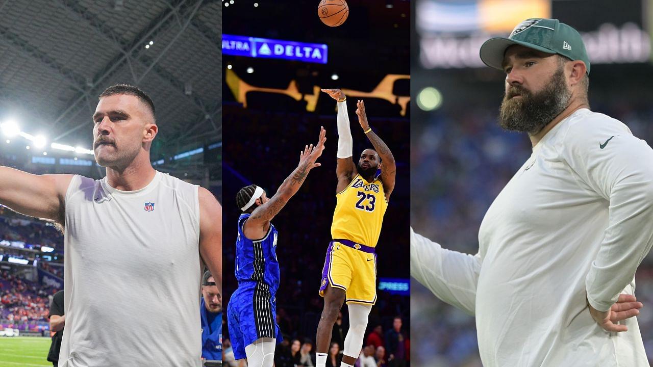 "No Way We Haven't Sent LeBron James the Invite": Kings of NE Ohio Jason & Travis Kelce Want to Settle an Important Debate With the Lakers Star