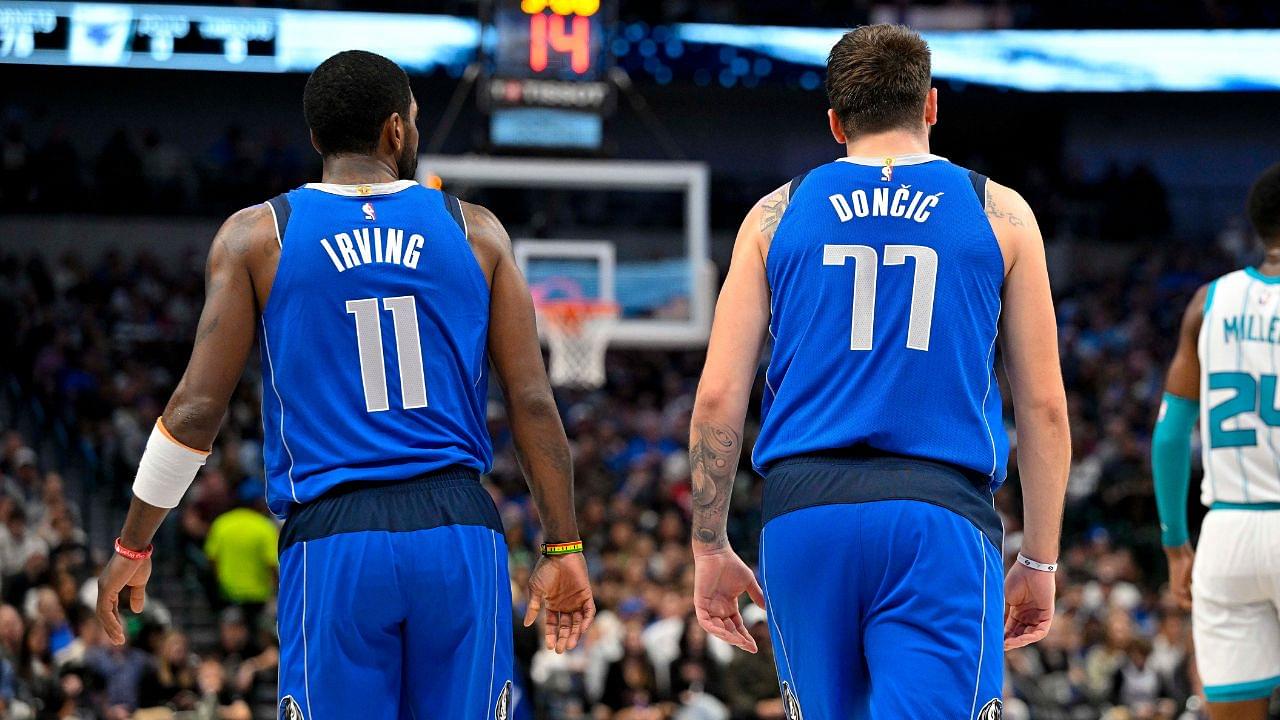 BS, I Don't Want To Get Fined": Luka Doncic Hilariously Calls Out Kyrie Irving For Claiming He Was Tired After Dropping 35 On The Pelicans - The SportsRush