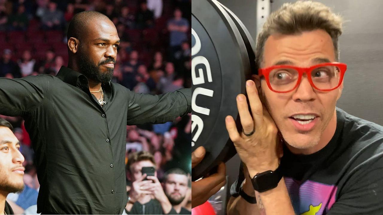 “Absolute Idiocy”: Fans Left Horrified as Jon Jones Joins Hands With Steve-O for Bizarre Stunt