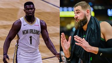“Zion Williamson Is Our Main Guy!”: Jonas Valanciunas Describes 23-Year-Old Star’s ‘Tough’ Journey Back from Injury, Staying Healthy