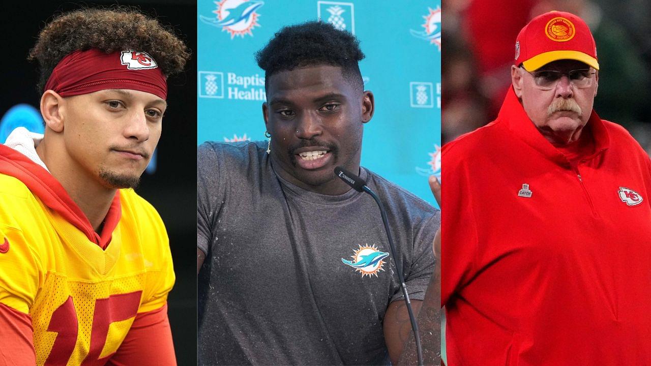 Fans Reacts as Tyreek Hill Poked Andy Reid’s Belly Before the Game: “Mahomes and Reid Wanted None of That”