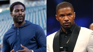 Jamie Foxx Impresses Michael Vick and Football Fans With an Unbelievable Trick Shot Channeling His Inner Willie Beamen