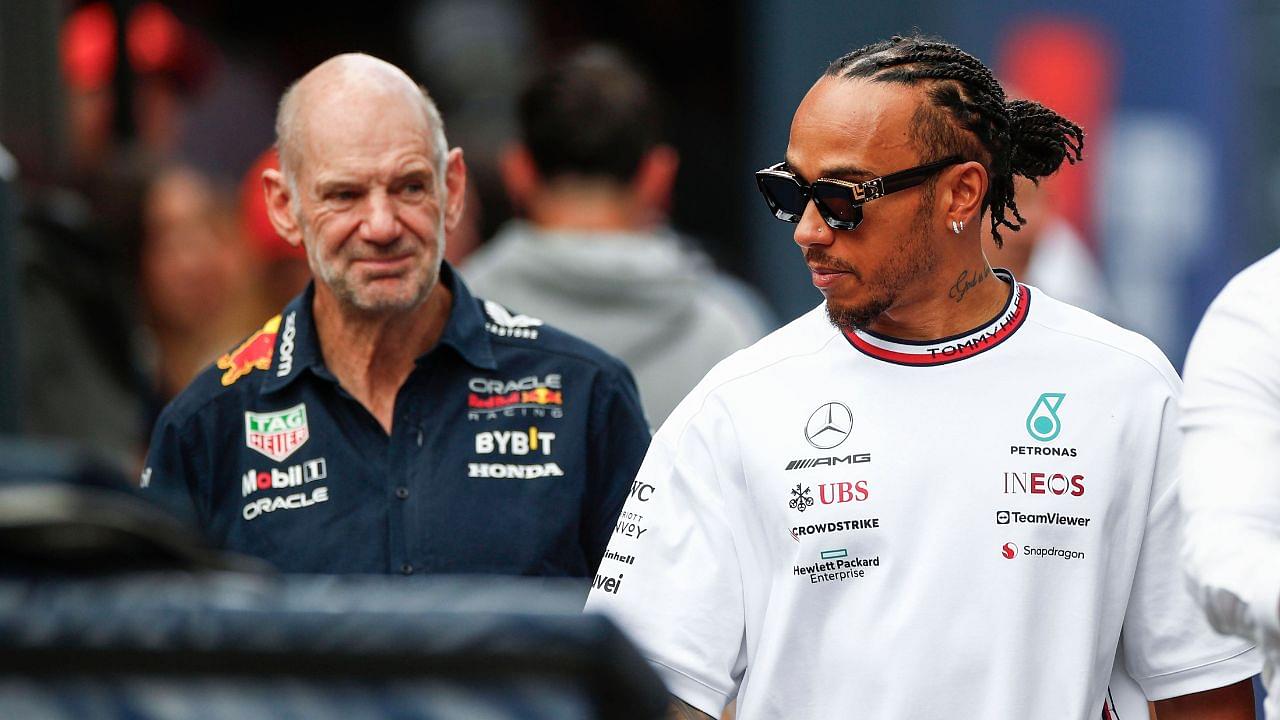 Adrian Newey Once Revealed Lewis Hamilton Knocking His Door for Red Bull Driver Job Amidst Frustration With Former Team