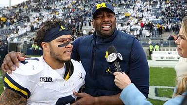 Interim Coach Sherrone Moore Sheds Tears of Joy After Guiding Michigan to a Win in Jim Harbaugh's Absence