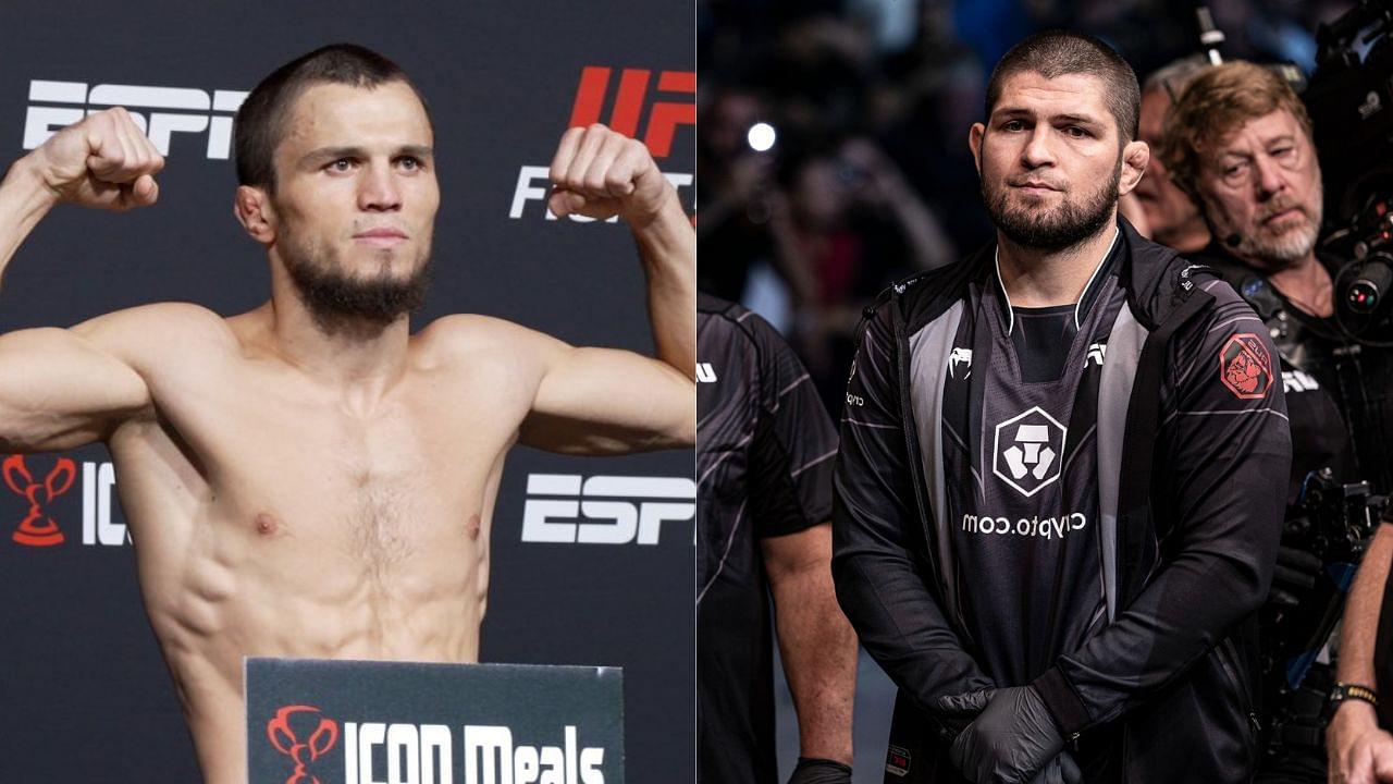 Khabib’s Presence at UFC Abu Dhabi Makes Umar Nurmagomedov Feel ‘Unstoppable Like a Lion’