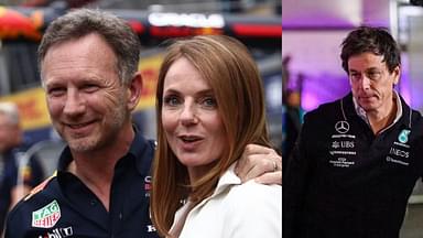 Moments Before ‘Love Hate’ Photo With Christian Horner, Geri Halliwell Reportedly 'Spanked' Toto Wolff