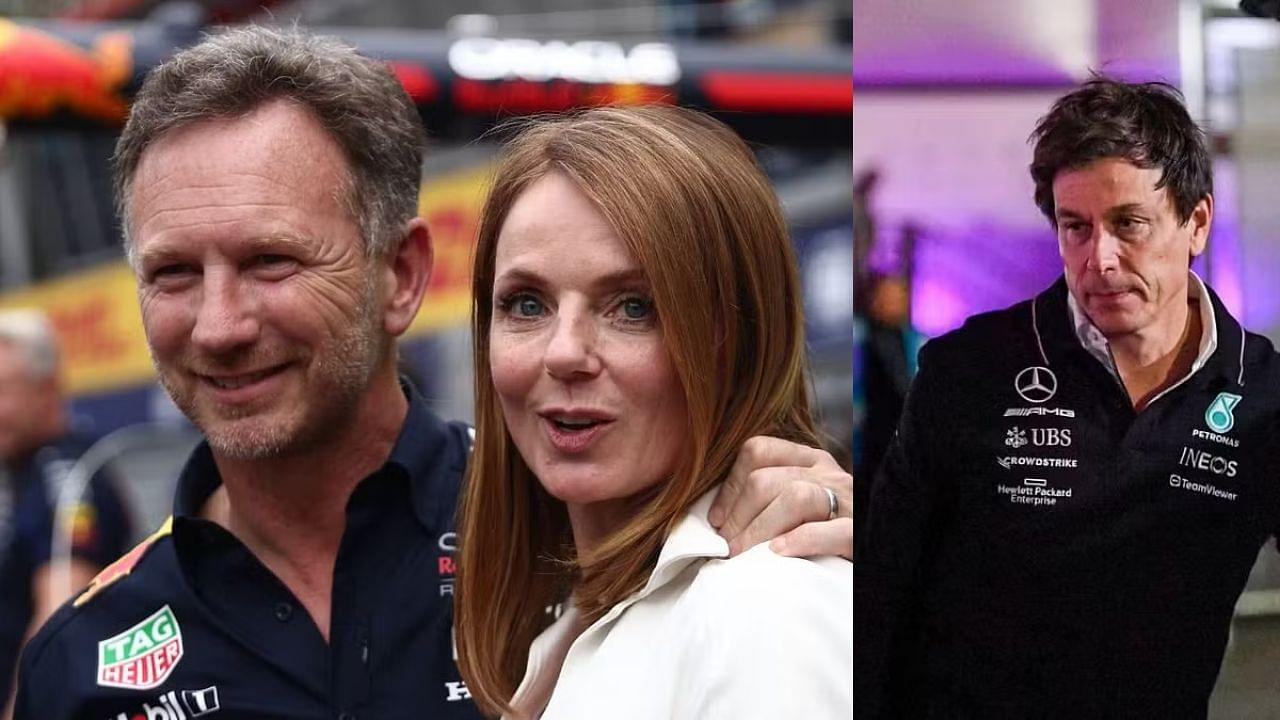 Moments Before ‘Love Hate’ Photo With Christian Horner, Geri Halliwell Reportedly 'Spanked' Toto Wolff