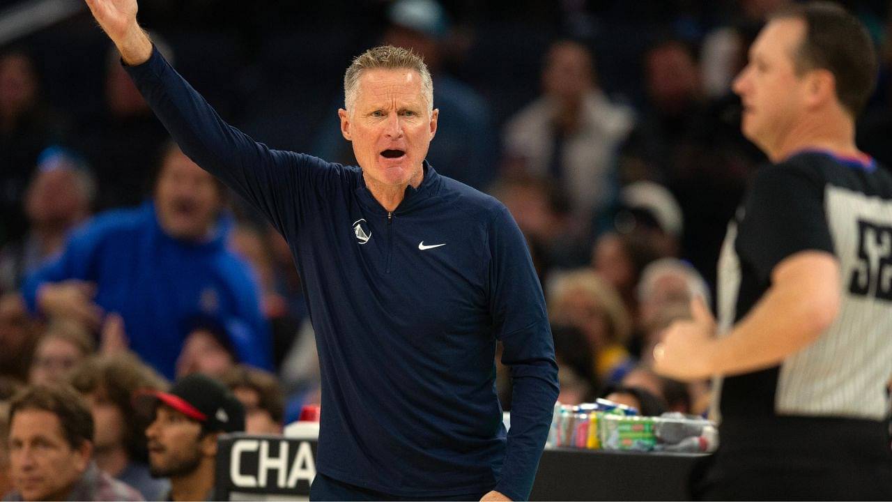 “Not Used to Winning Challenges”: Steve Kerr Explains His Hilarious Reaction Upon Winning 1st Coach’s Challenge Against Spurs