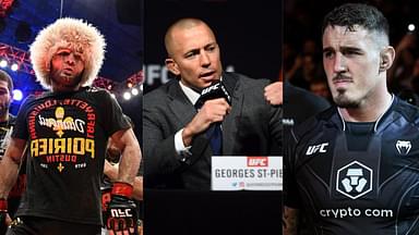 “Two Weight Divisions”: When Tom Aspinall Offered His Take on Khabib Nurmagomedov vs. Georges St-Pierre ‘GOAT’ Debate