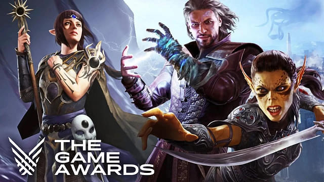 An image showing a cover of Baldur's Gate 3 which is nominated for GOTY at The Game Awards