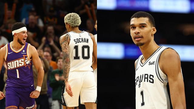 "They Lost Post The Rest": Amidst Victor Wembanyama's 38 Points, Devin Booker And Jeremy Sochan's Trash Talk Has The Latter 'Fuming' On Twitter