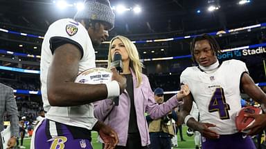 "That Was A**": Lamar Jackson Hilariously Trolls Zay Flowers for His Bouquet Celebration After Scoring a TD