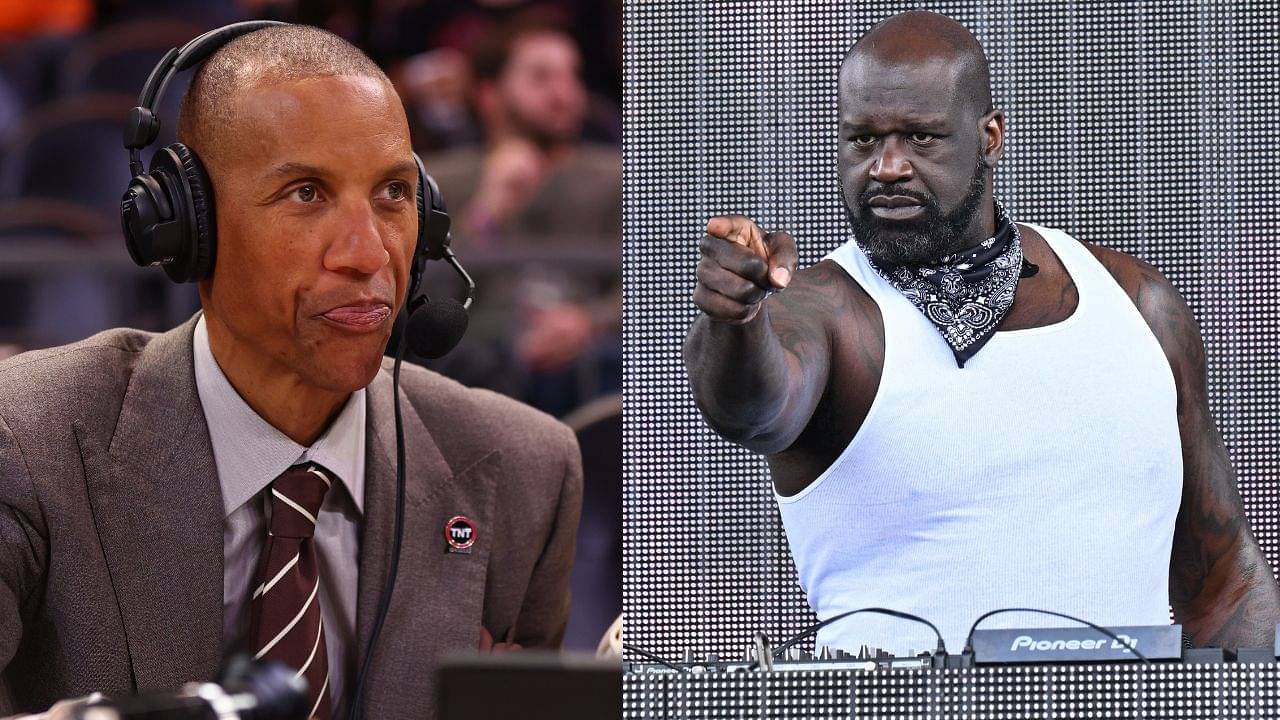 "Love This Dude Even Though He Hard Fouled Me": Shaquille O'Neal Has Reggie Miller Show Him Love on the TNT Broadcast