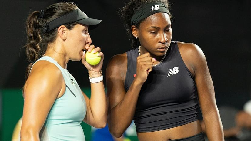 "Why Am I Laughing": Jessica Pegula Reacts to Coco Gauff's Fun & Unique Way of Welcoming the New Year