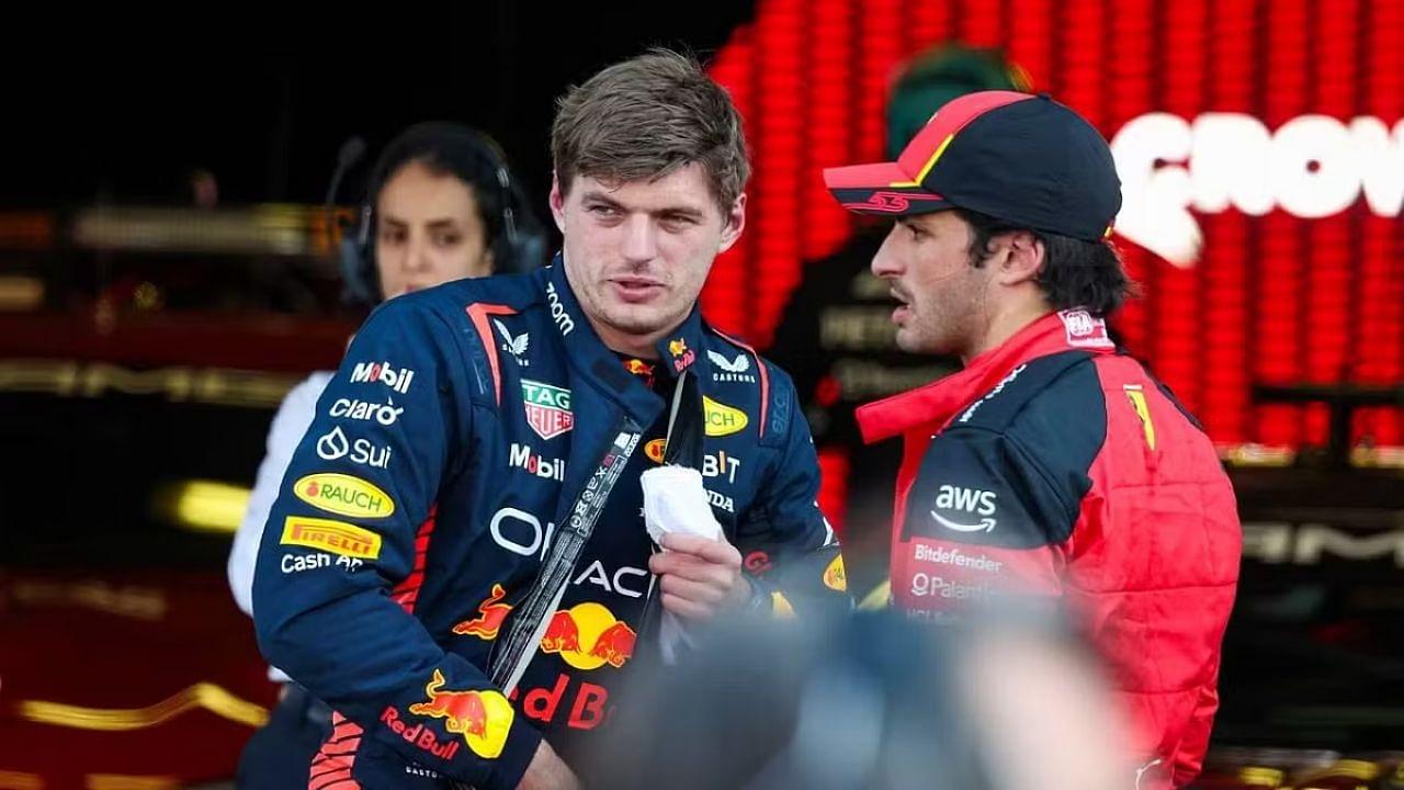 F1 Expert Sides With Max Verstappen Over Carlos Sainz's Unfair Penalty: Common Sense and Fairness Should Have Applied"