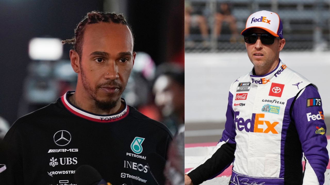 Lewis Hamilton Caught Getting Seduced by NASCAR Future as Singular