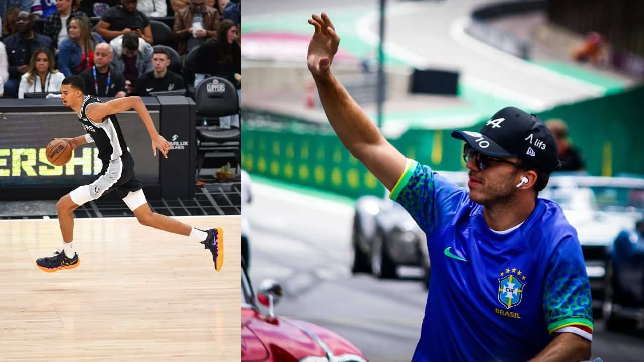 "Dribble Between the Legs" Pierre Gasly Confesses to Victor Wembanyama