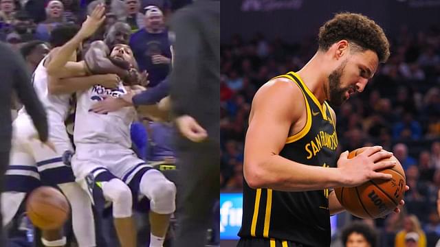 "Nahhh The Headlock Is ODE Whattt": Draymond Green And Klay Thompson's 'Violent' Scuffle With Wolves Has NBA Stars In Disarray