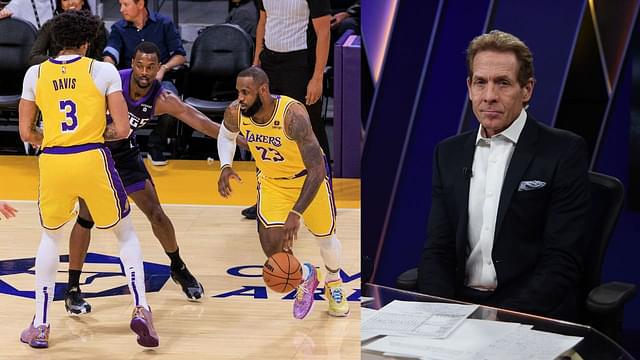 “Kings Just Toyed With the Lakers”: Skip Bayless Uncharacteristically Praises LeBron James on Twitter, Calls Out Anthony Davis’ Inconsistency