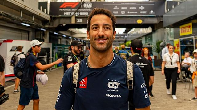 Daniel Ricciardo Reveals He ‘Helplessly’ Resorted to Ducking to Avoid “Tire off the Rim Frisbeeing” Towards Him
