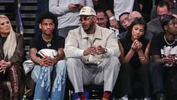 "Wrong Place Wrong Time": 'Retired' Carmelo Anthony Hilariously Explains Why He Showed Up On Son Kiyan's TikTok Off Beat