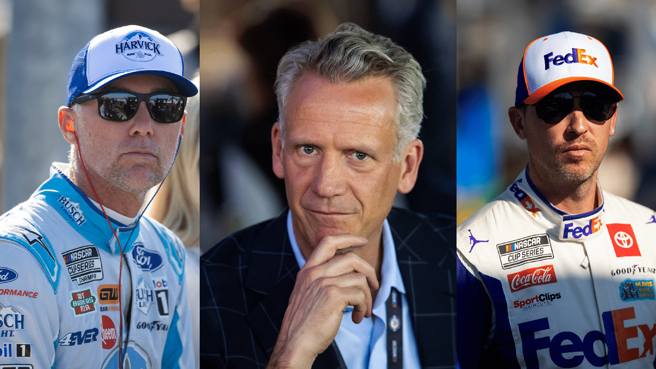 Risking Fan Outrage, NASCAR Boss Rules Out Kevin Harvick and Denny Hamlin’s Suggestions for Better Racing: “More Horsepower Is Expensive”