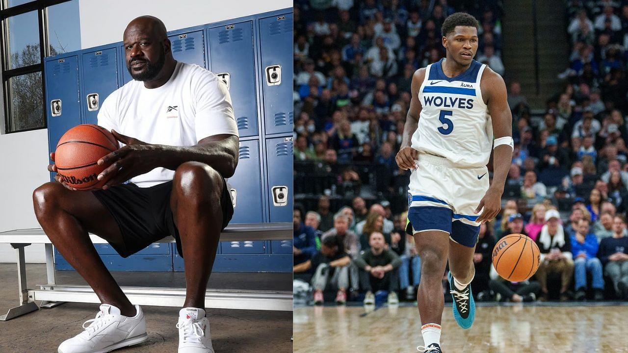 “Anthony Edwards Is a Top-3 Shooting Guard!”: Shaquille O’Neal Asserts Confidence in Timberwolves’ Star