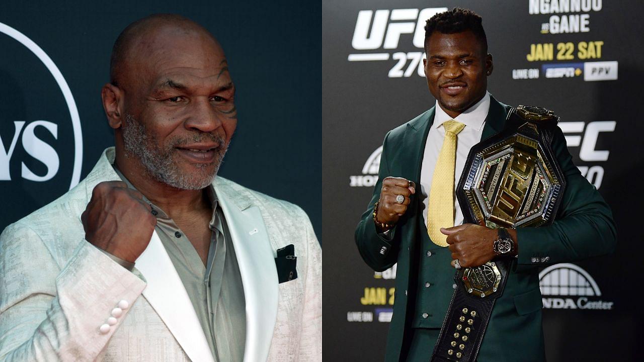 Despite Defeat, Francis Ngannou Sends a Heartfelt Note to 'Idol' Mike Tyson