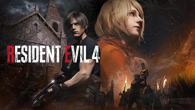 An image showing Resident Evil 4 cover, a game which is available at discount during Steam Autumn Sale 2023