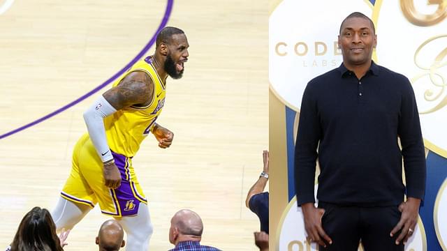 Comparing LeBron James' 21 Years To Mozart's Excellence, Metta World Peace Contradicts Himself On Who He Thinks Is The GOAT