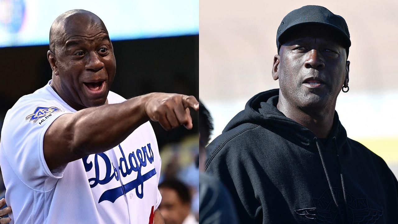 Magic Johnson Confesses His Disbelief Over Going to a Vacation With Michael Jordan and Yvette Prieto on Their Yachts: "Go to Dinner With Our Wives"