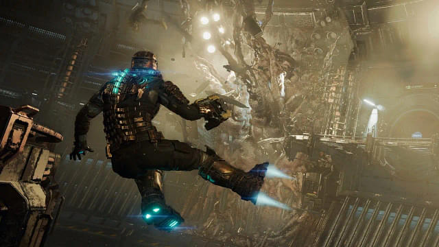 An image showing Dead Space gameplay which is available during Autumn Sale 2023