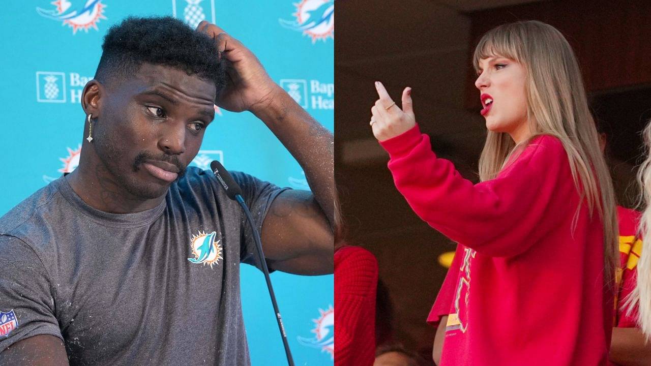 Tyreek Hill Uses Just Two Words To Describe Taylor Swift’s Fanbase Ahead Of His Matchup Against the Chiefs