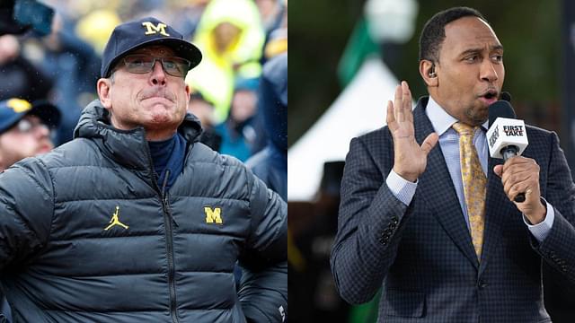 "That Ain't Enough": Along With Jim Harbaugh's Suspension, Stephen A Smith Reckons Michigan Deserves Even More Punishment