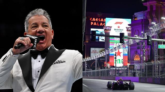 “Cringiest Event in F1 History”- Bruce Buffer’s Las Vegas Grand Prix Debut Invites the Wrath of F1 Fans
