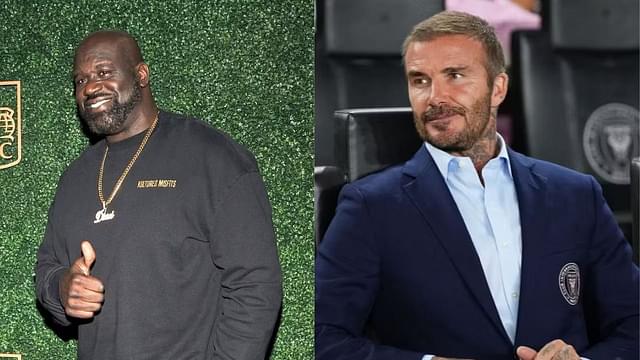 For $7,360, F1 Fans Can Hangout With Shaquille O’Neal and David Beckham After the Las Vegas GP Race