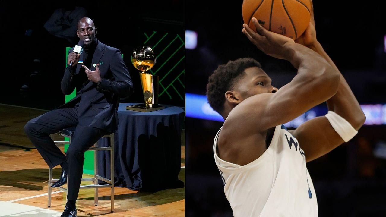 Following 'Super Saiyan' Remark, Kevin Garnett Raves About Anthony Edwards Establishing Himself As the Alpha to Jayson Tatum And the Celtics