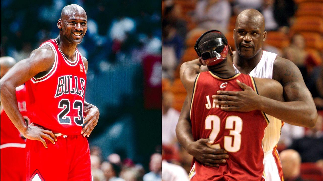 Shaquille O'Neal, Undecided on Who the GOAT Is for Years, Showcases LeBron James' 'Take' On Michael Jordan Being Top 3 All by Himself